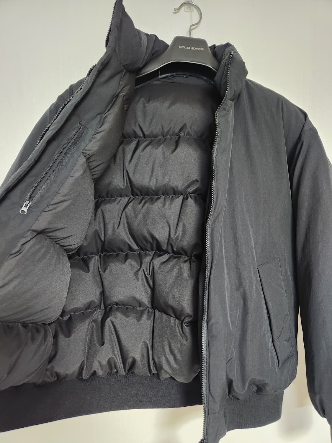 (새상품) 한섬 에센셜 essential by eql 패딩 105 사이즈 상품이미지4