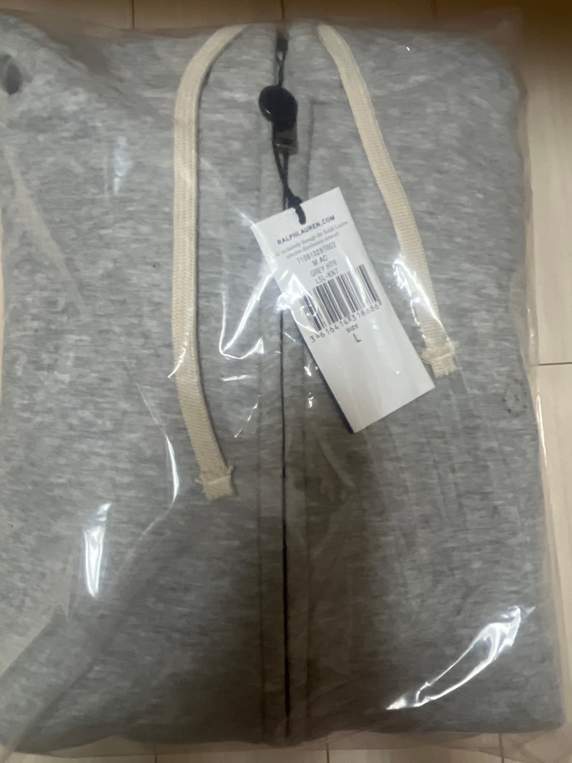 (새상품) 폴로 랄프로렌 후드 집업 그레이 상품이미지2