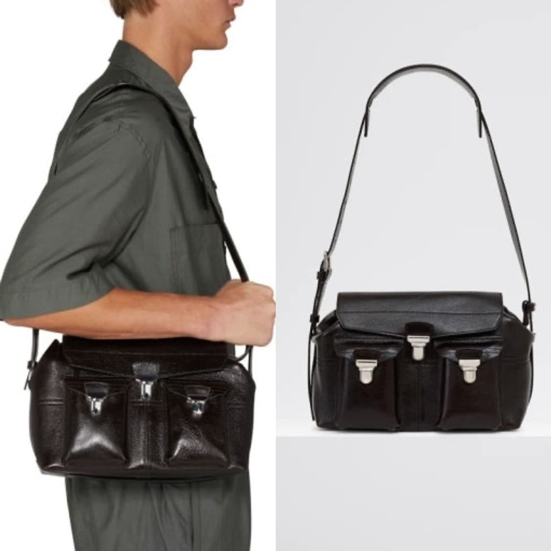 르메르 기어백 미디움 / 에스프레소 상품이미지1