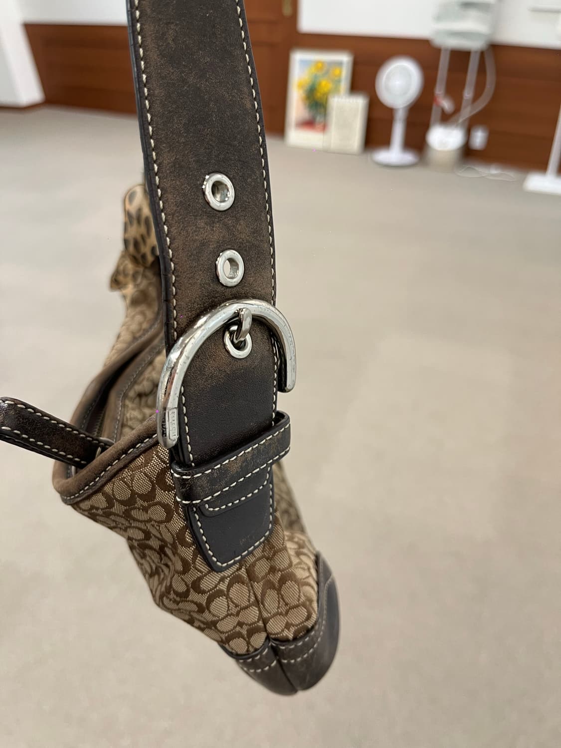 Coach Brown Beige Bag 상품이미지5
