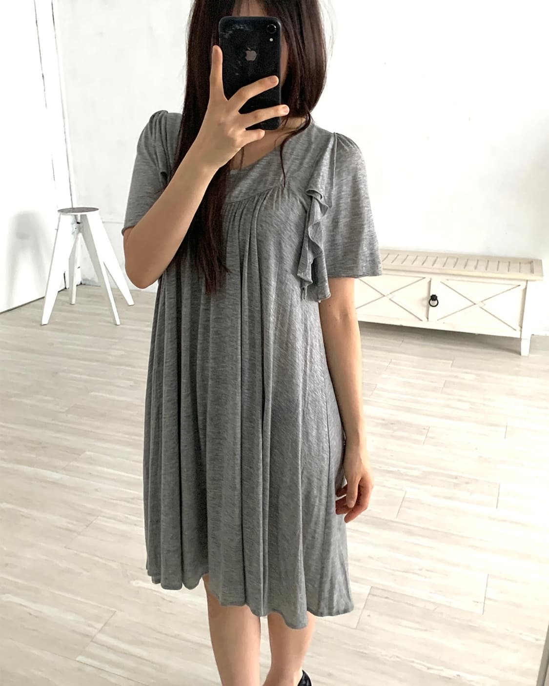 Jill Stuart Gray Midi Dress 상품이미지4
