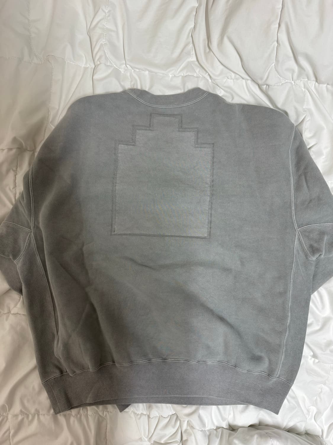 M 카브엠트 오버다이 올 모드 컴스 크루넥 그레이 - 24FW 상품이미지2