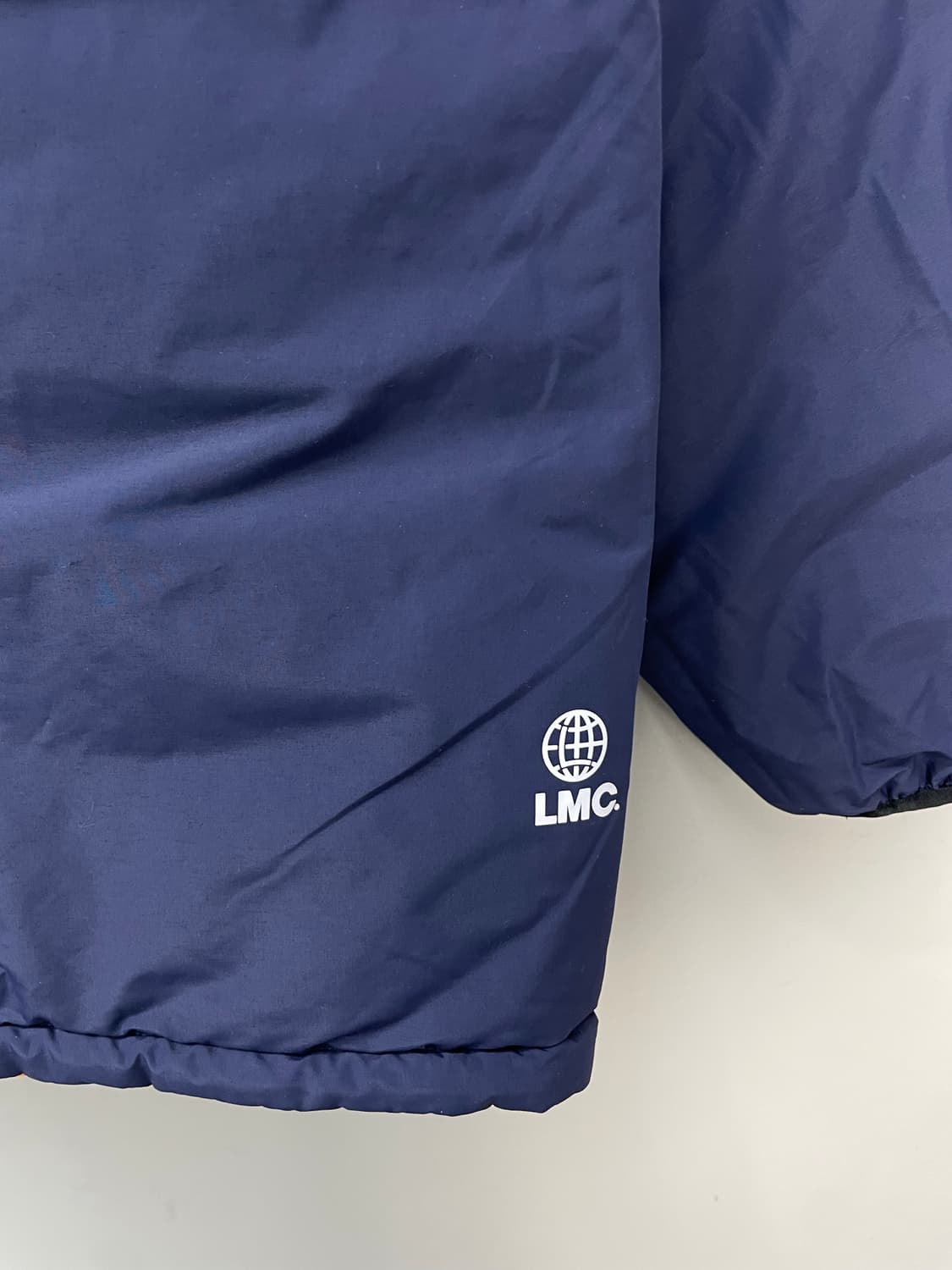 LMC 리버시블 오렌지 네이비 후디 다운 패딩 H1261 상품이미지7