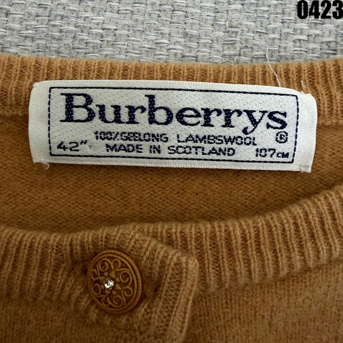 버버리 램스울 가디건 S 0423 상품이미지5