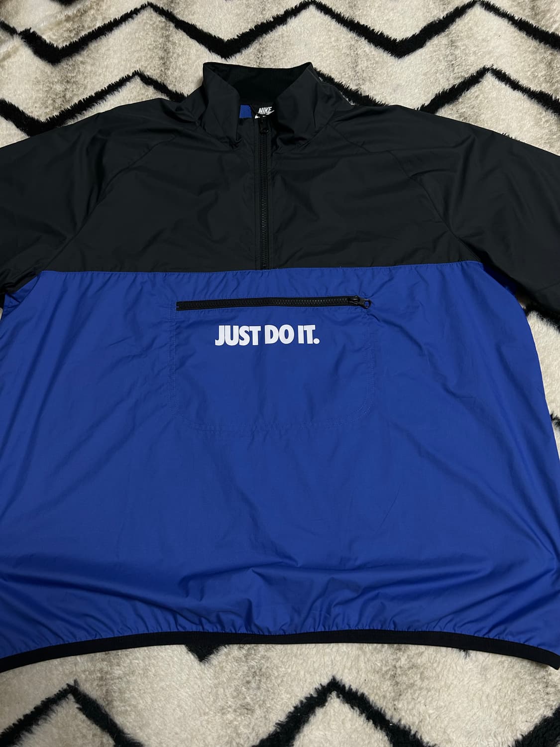 [실측2XL]나이키 Jdi 우븐 아노락/블랙블루 상품이미지4