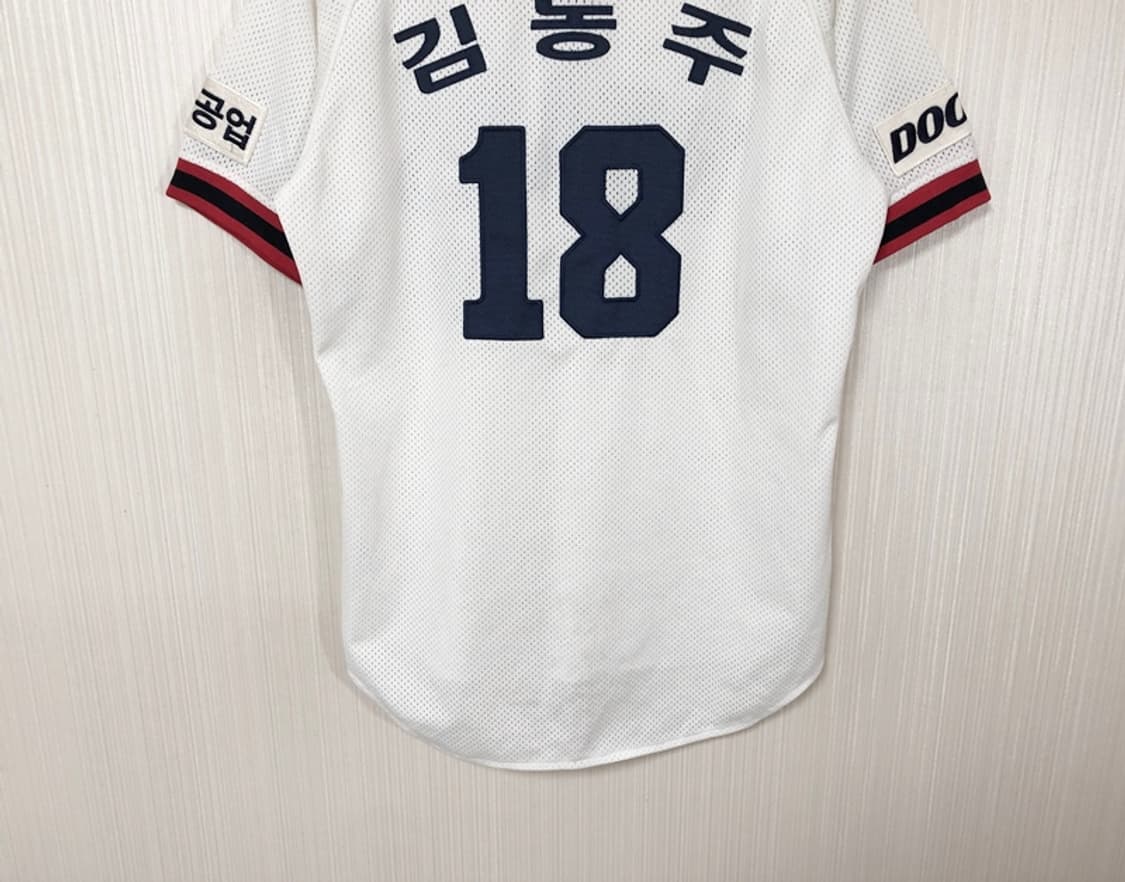 KBO 위팬 두산베어스 올드 홈유니폼/져지 95 #18 김동주 상품이미지10