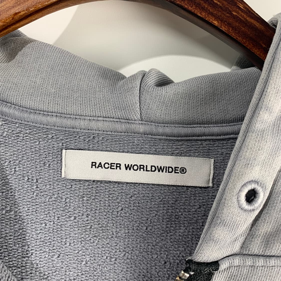 레이서 월드와이드 y2k 와투케 큐빅 후드집업 상품이미지7