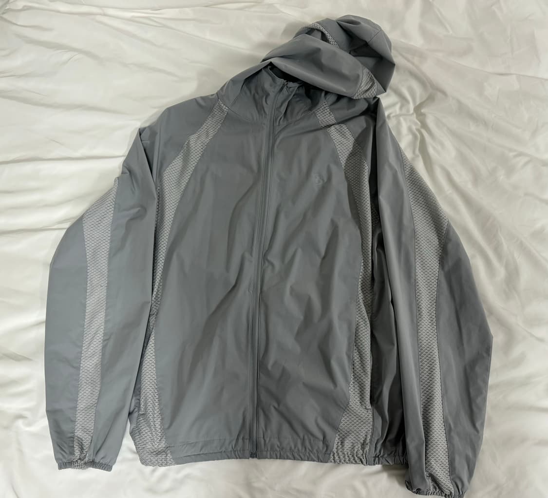 25ss 산산기어 메쉬자켓 스카이블루 2 상품이미지2