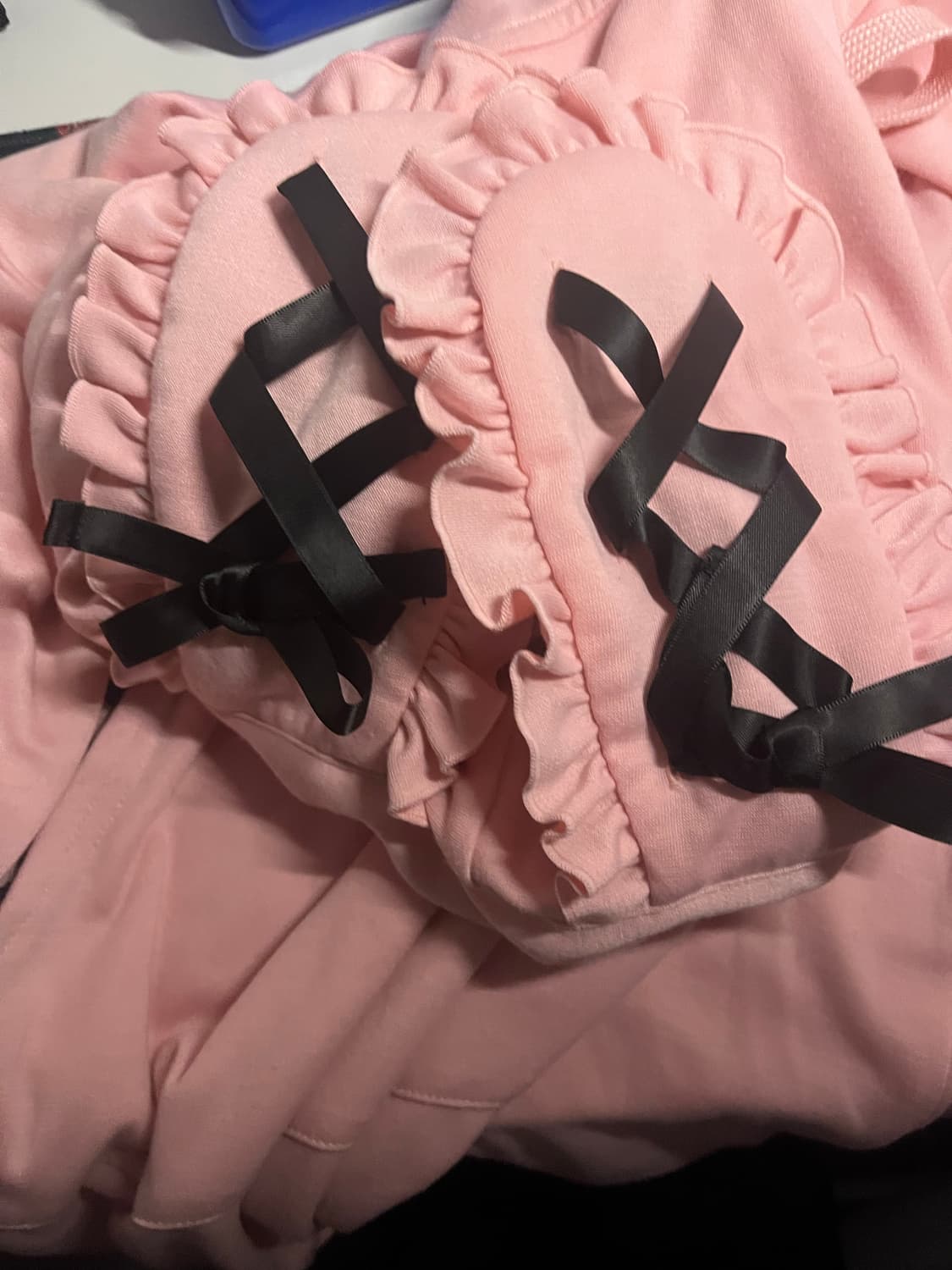 마이멜로디 메로쿠로 반팔후드티 지뢰계 양산형 상품이미지3