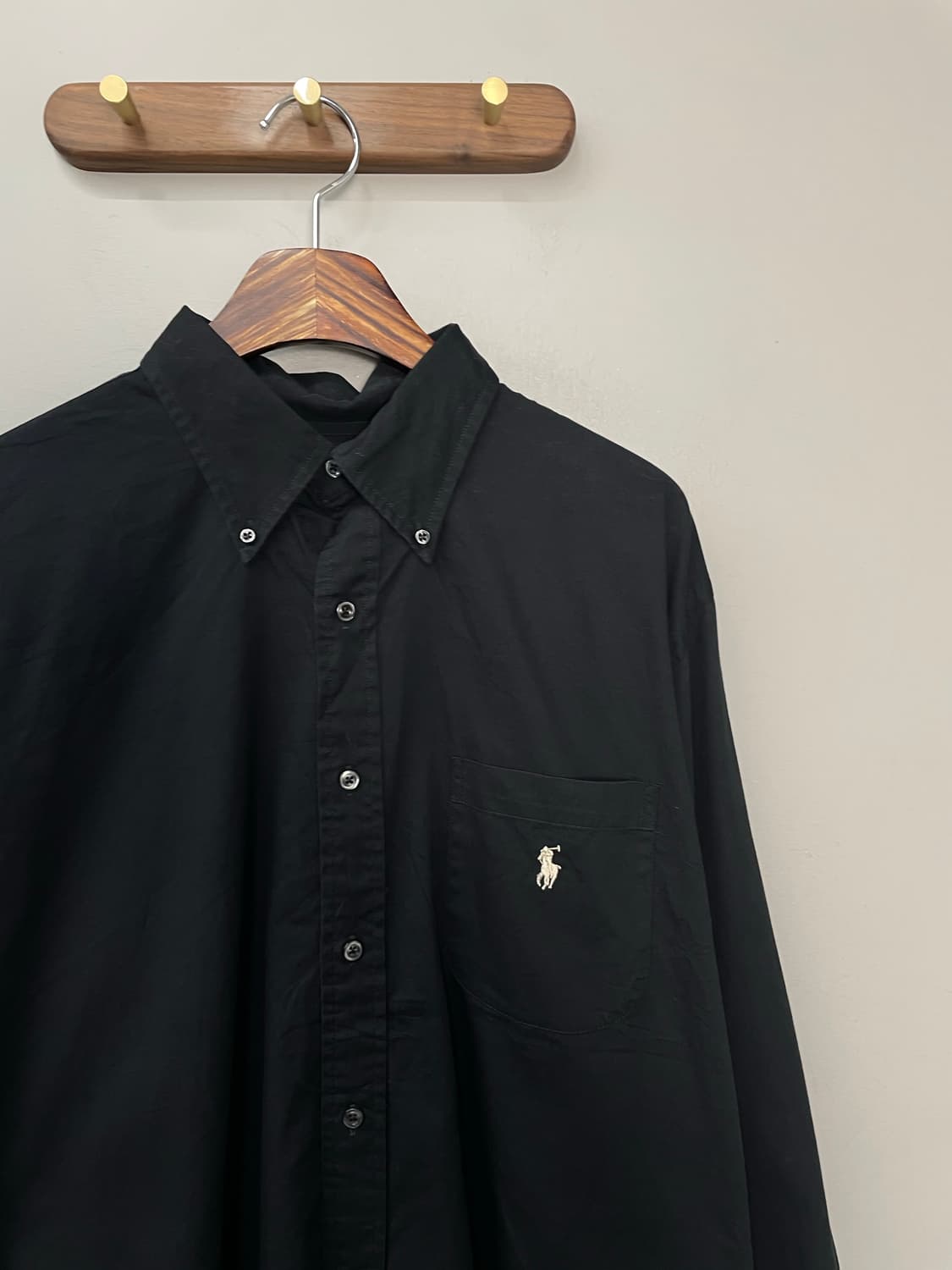 폴로 랄프로렌 블랙 옥스포드 셔츠 H1031 상품이미지3