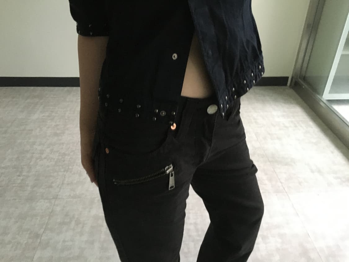 levi’s) straight jeans black 상품이미지5