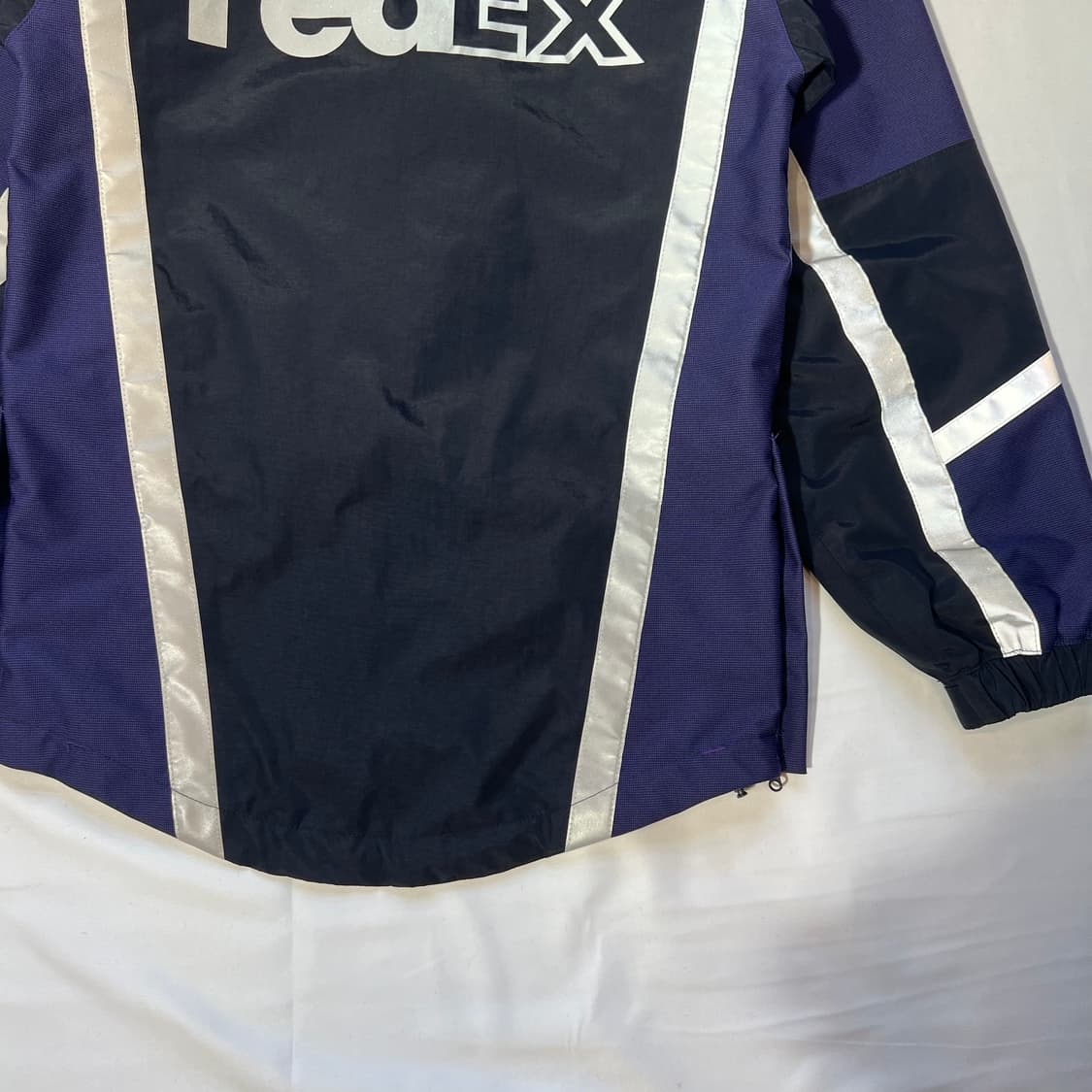 [XS]FEDEX 페덱스 스카치 바람막이 퍼플 배색 후드 자켓 상품이미지8