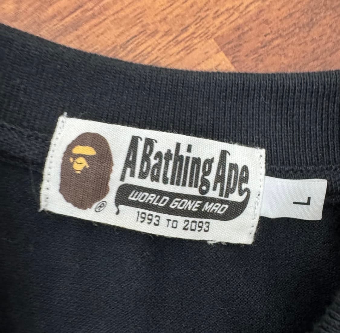 L BAPE 베이프 샤크 PK 반팔 카라티 상품이미지4
