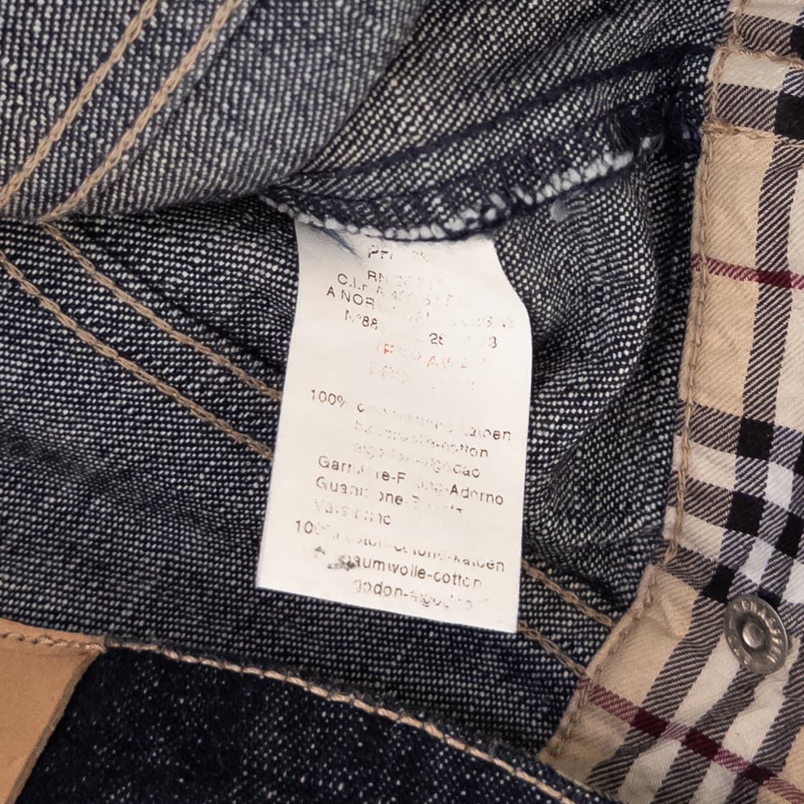 버버리 노바체크 데님 자켓 상품이미지9