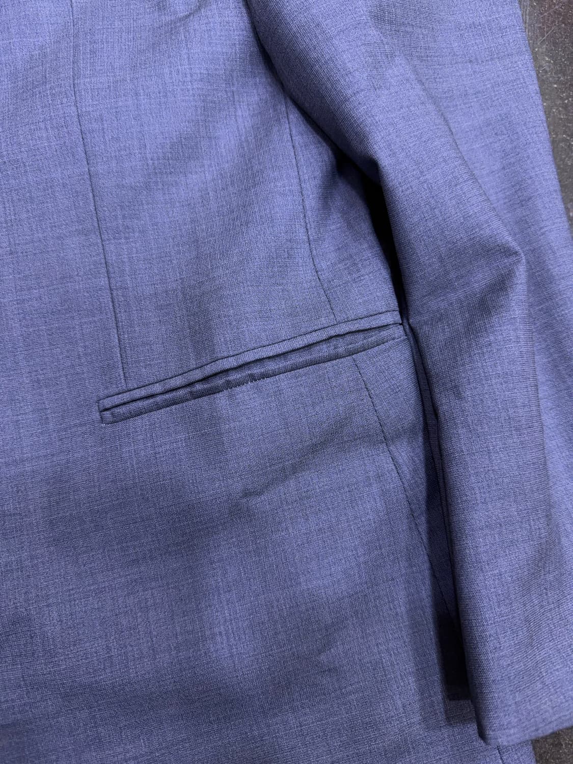 시스템옴므 울 그레이 수트셋업 자켓 팬츠 슬랙스 46 상품이미지7