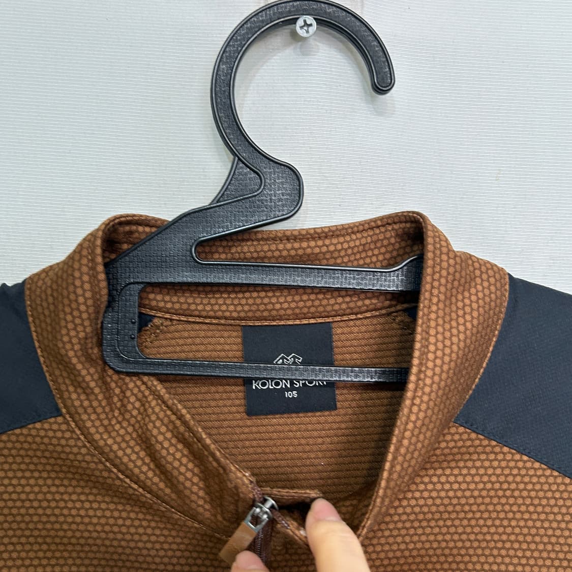 코오롱 남성 반집업 티셔츠 105 상품이미지2