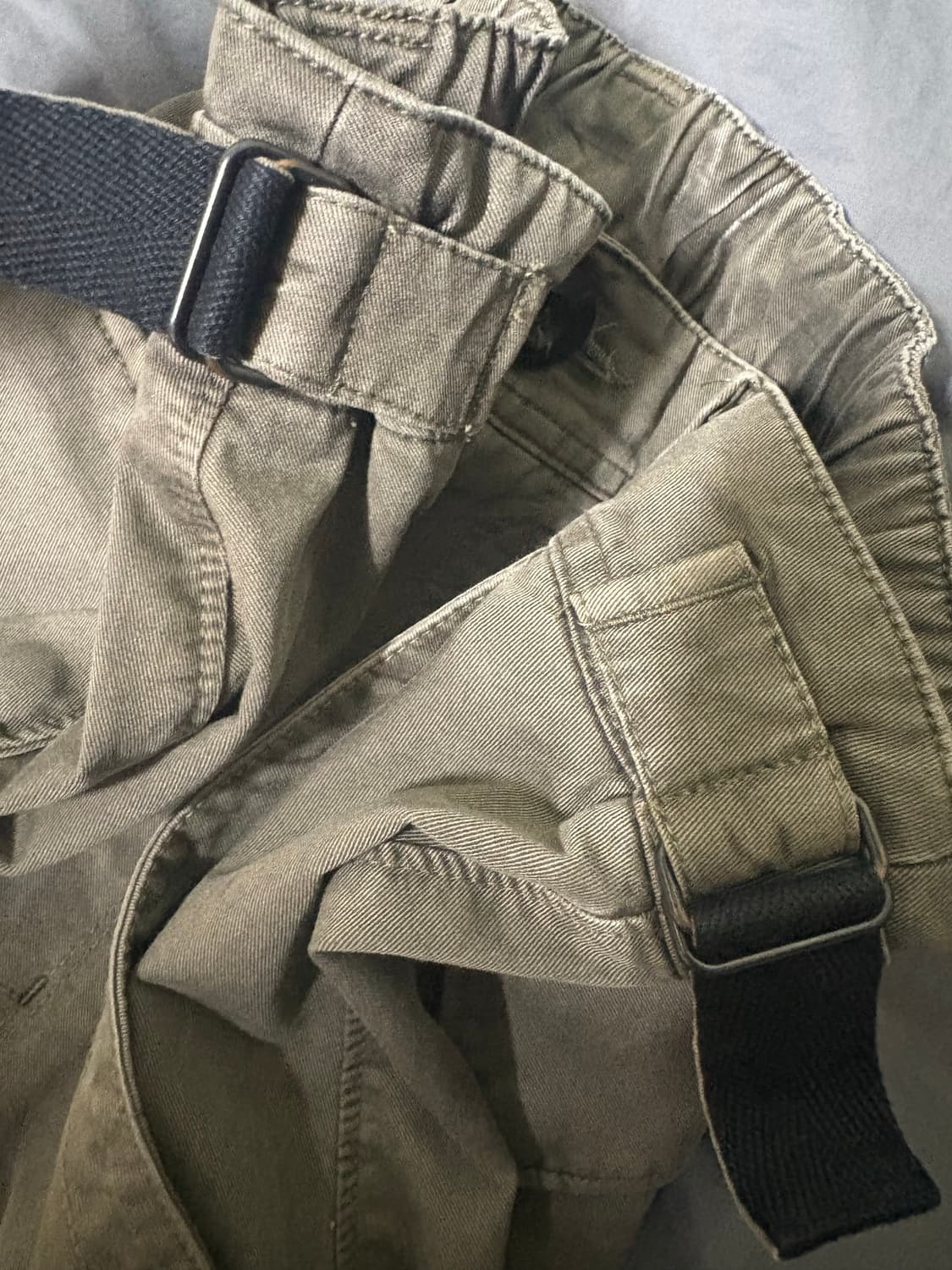 폴리테루 버뮤다 카고 팬츠 카키 3 상품이미지3