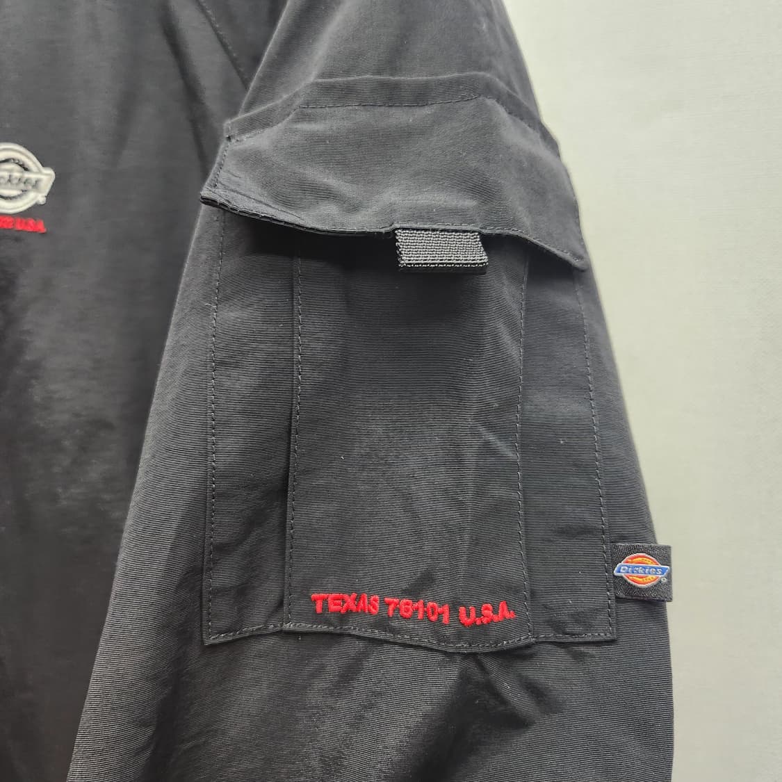 디키즈 암포켓 풀집업 후드 스트링 바람막이 M 상품이미지2