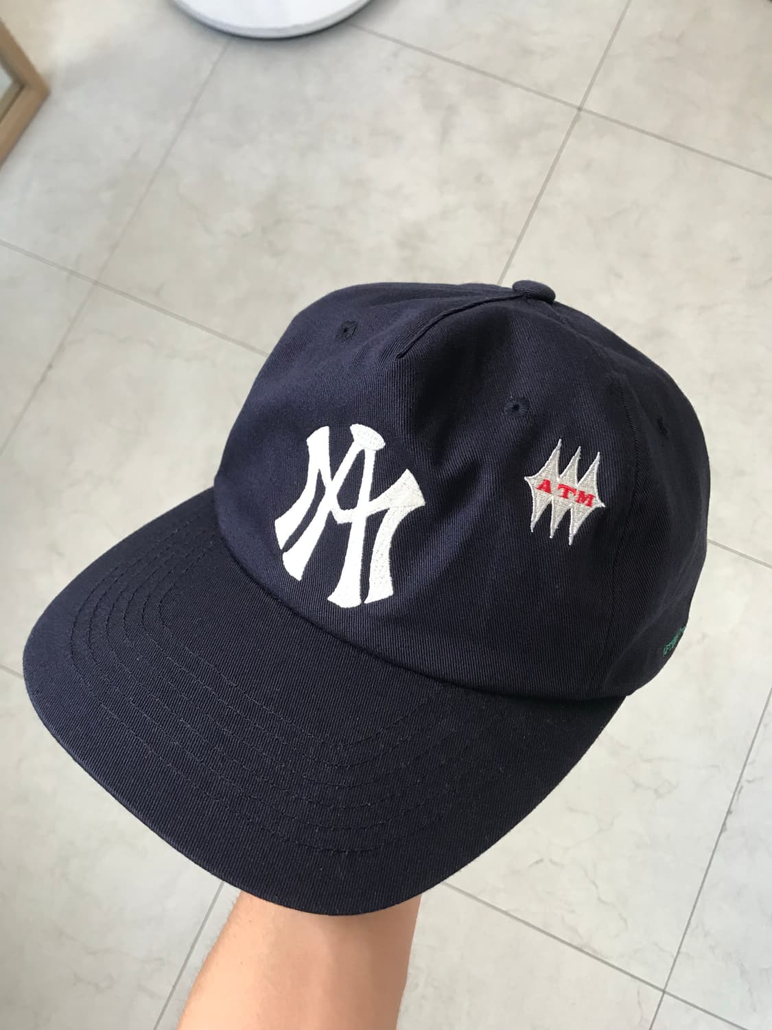 ATM LOGO BALL CAP [NAVY] 상품이미지2