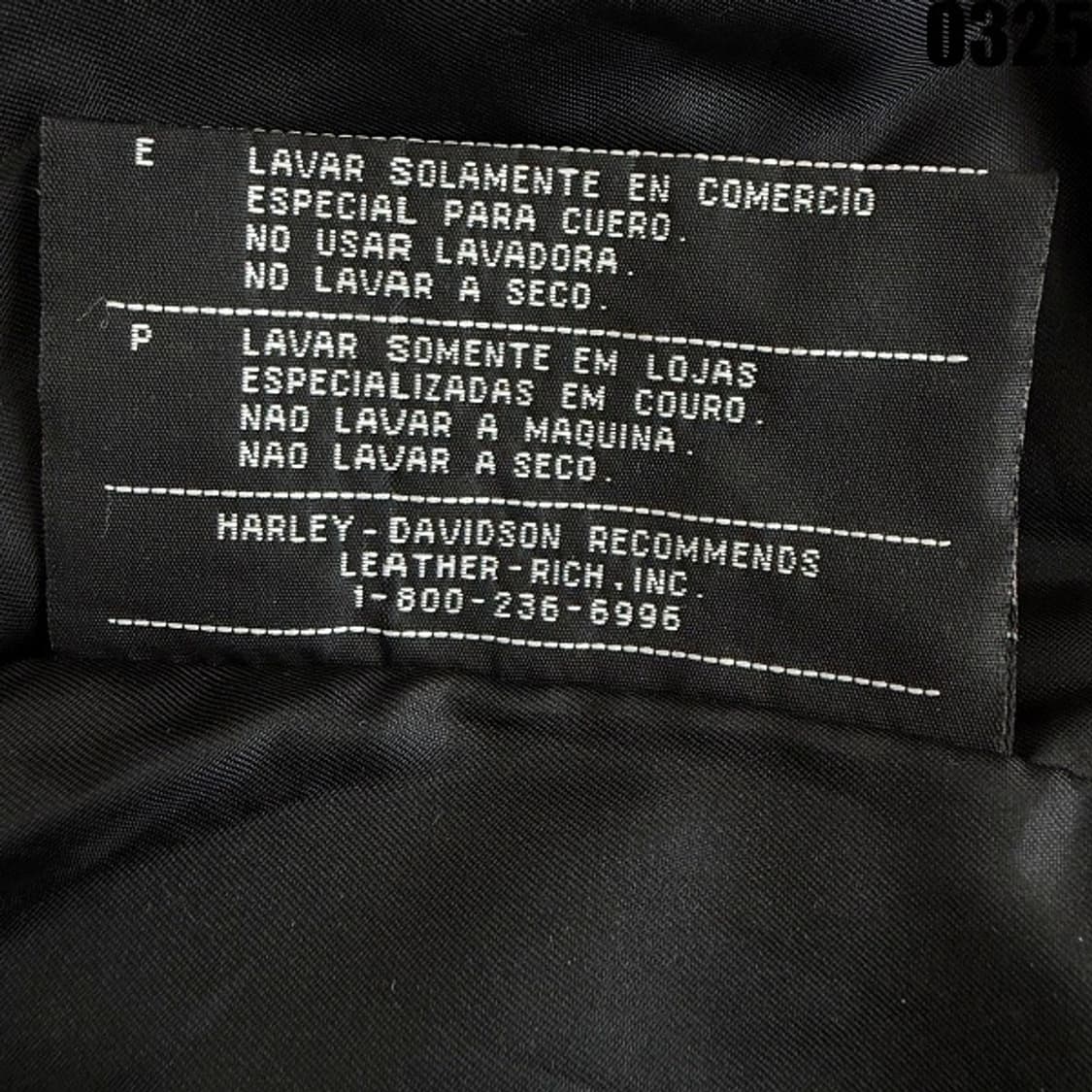 할리데이비슨 레더자켓 L 0325  상품이미지9