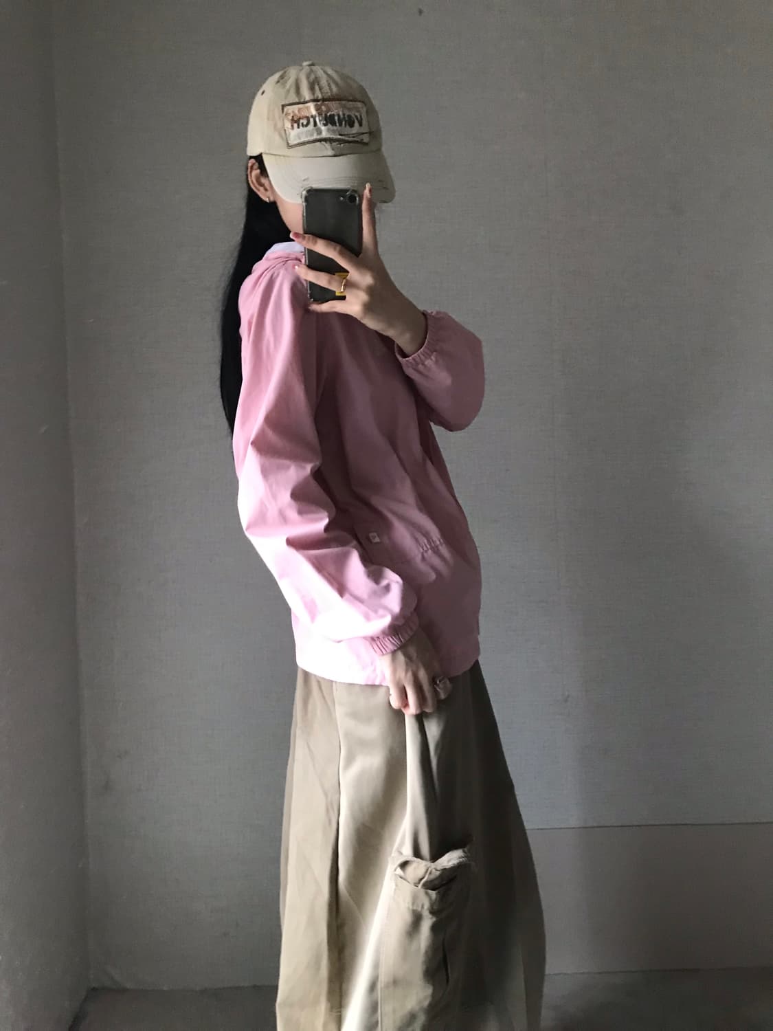 아디다스 90s 연핑크 바람막이 상품이미지4