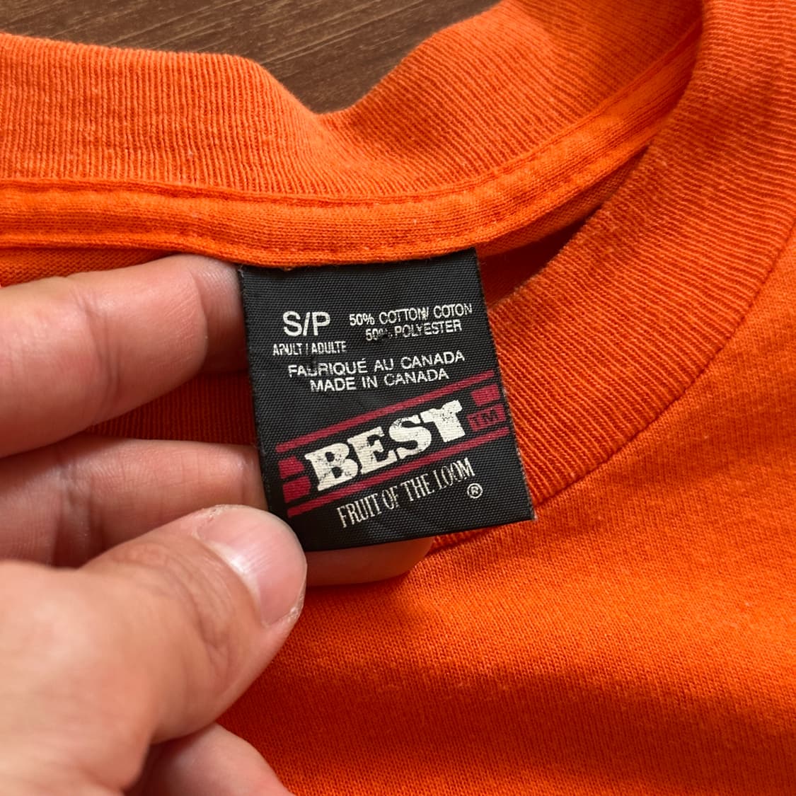 90’s BEST Fruit of the Loom usa 1/2 tee 상품이미지7