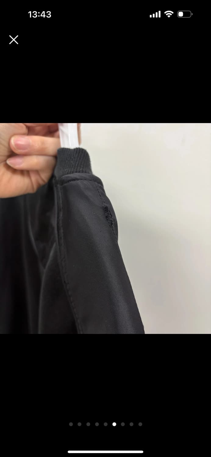 준지 항공점퍼 맨투맨 상품이미지6