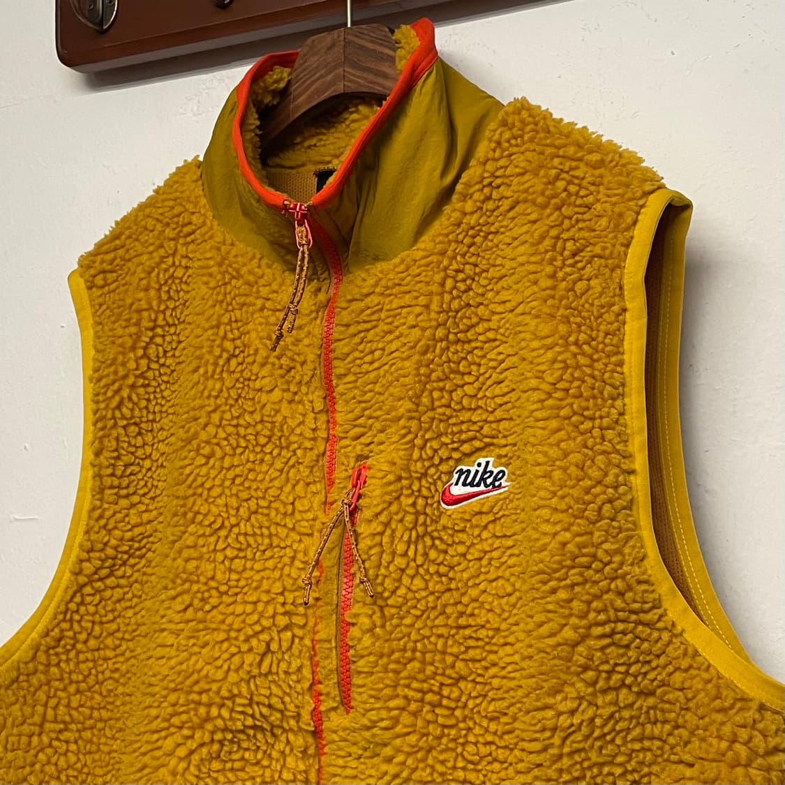 나이키 쉐르파 플리스 엘로우 베스트   상품이미지2