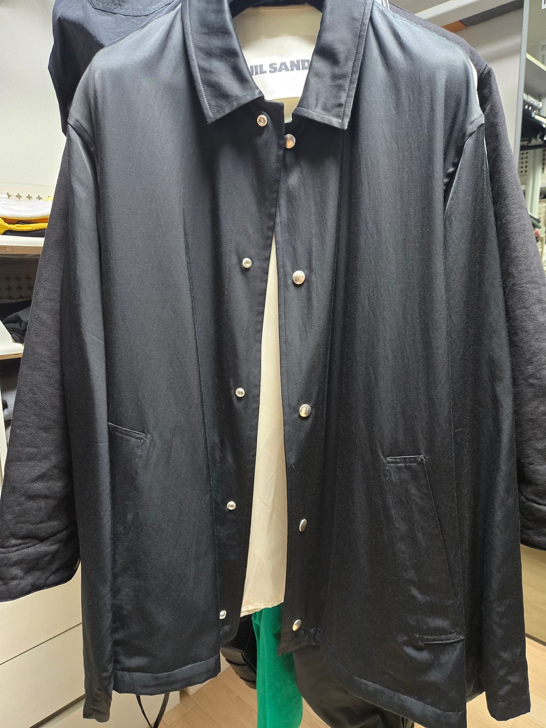 질샌더 백프린트 자켓 상품이미지1