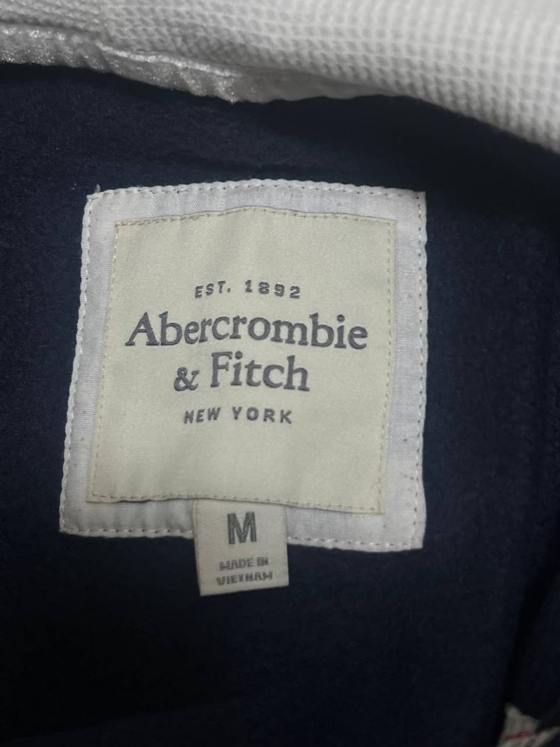 Abercrombie 아베크롬비 네이비 후드집업 상품이미지3