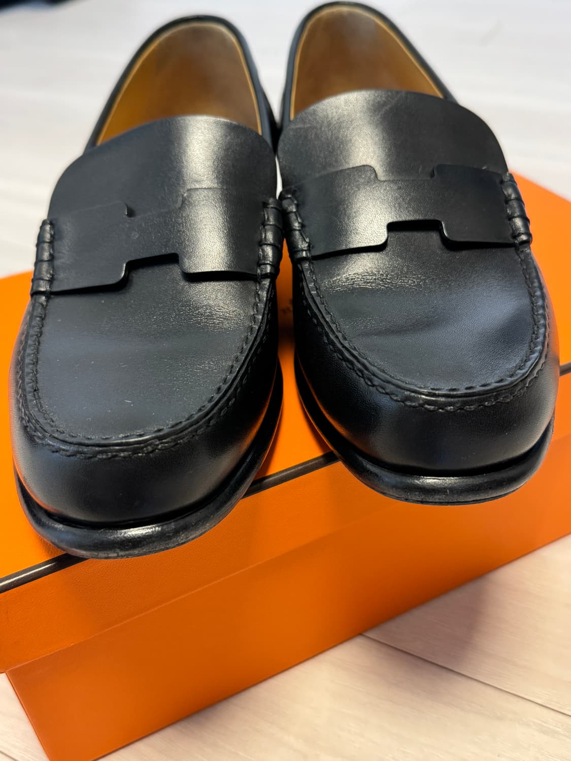 에르메스 케네디 로퍼(차정원 로퍼) - 블랙 36사이즈 상품이미지7
