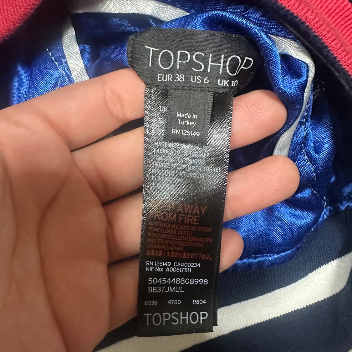 ✨ (바배) 일본판 자수 리버시블 스카쟌 자켓  상품이미지5