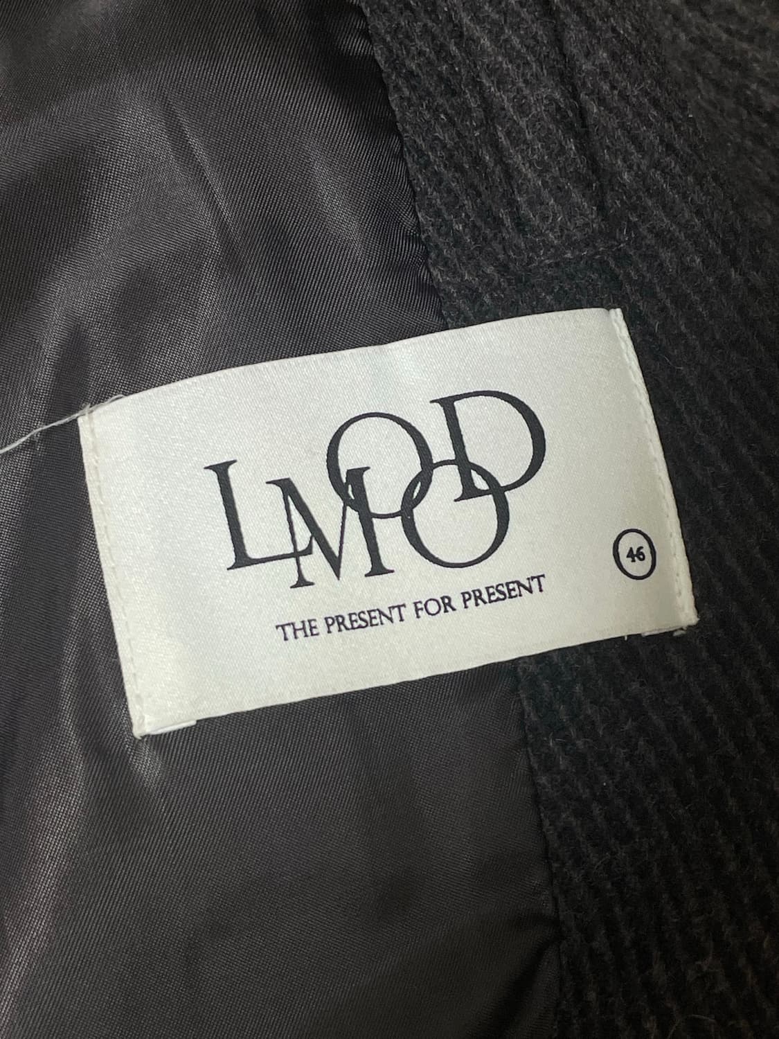 엘무드 아이코닉 울 블루종 자켓 브라운 (품절제품) 상품이미지5