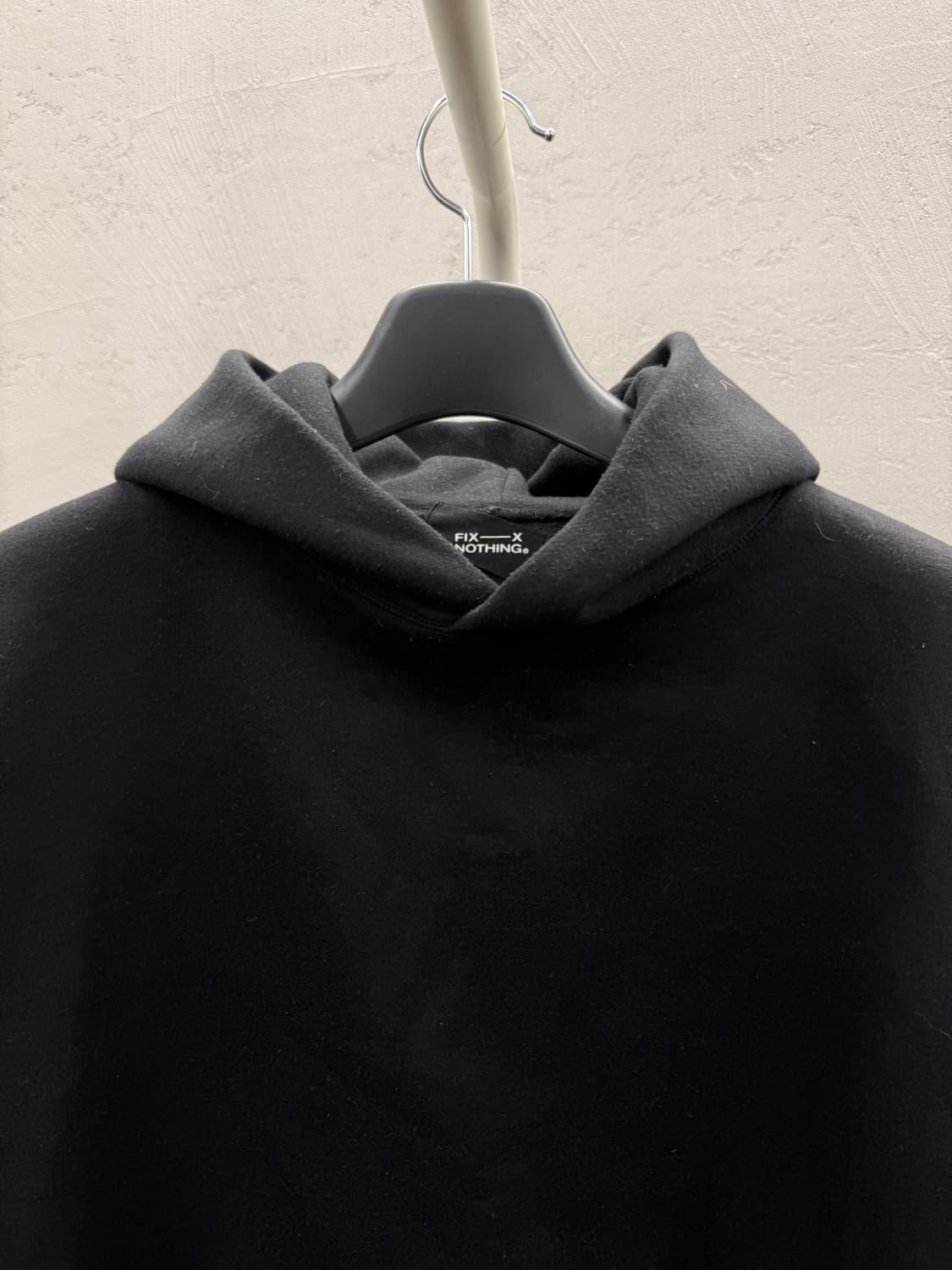 Fix Nothing hoodie black M 상품이미지3