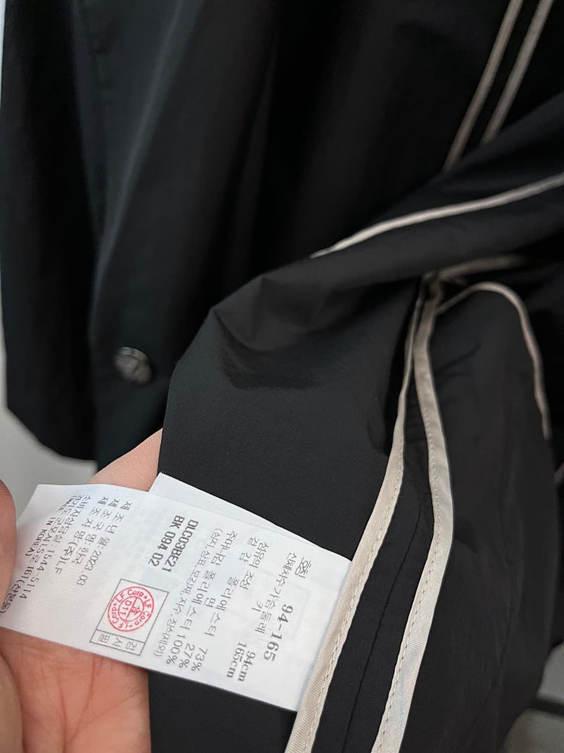 여) 닥스 봄 하프코트  상품이미지5