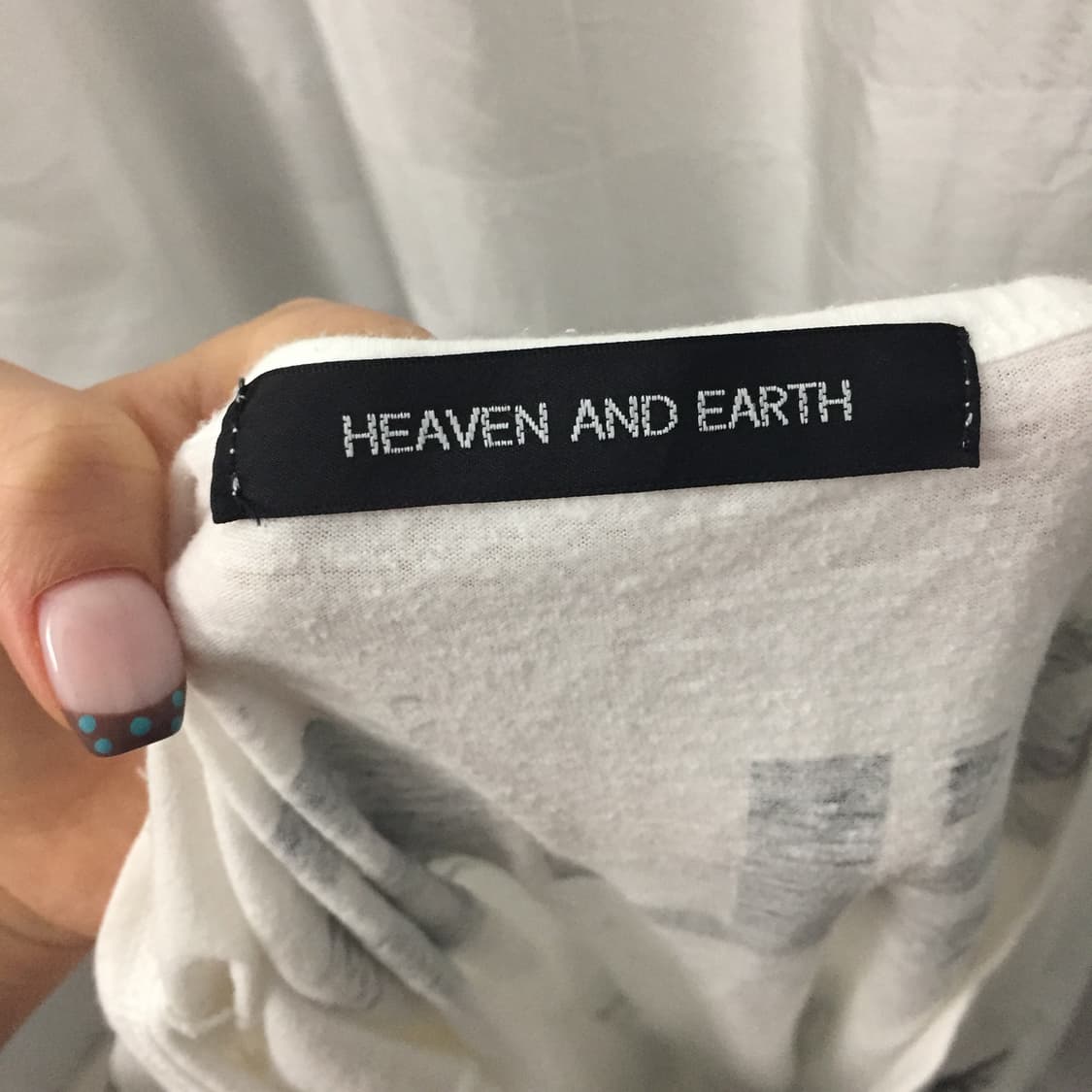 Heaven And Earth 펑크 레터링 반팔티 상품이미지4