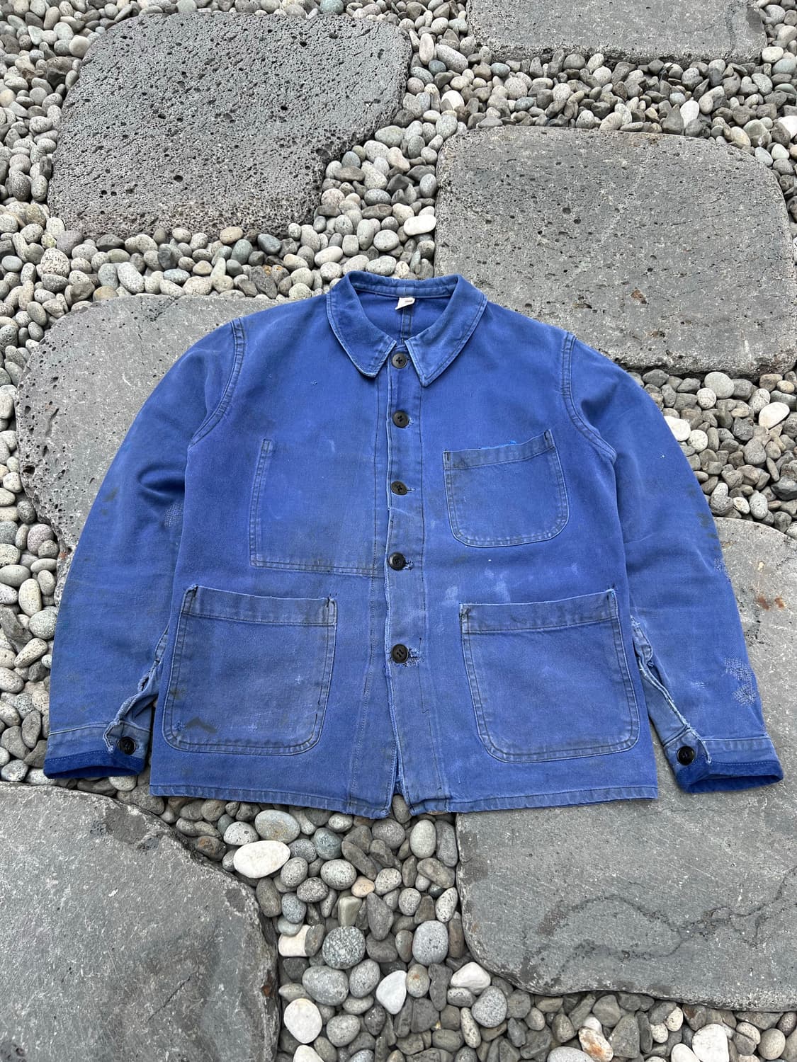 HARD FADED VINTAGE WASHING 빈티지프렌치워크자켓 상품이미지1