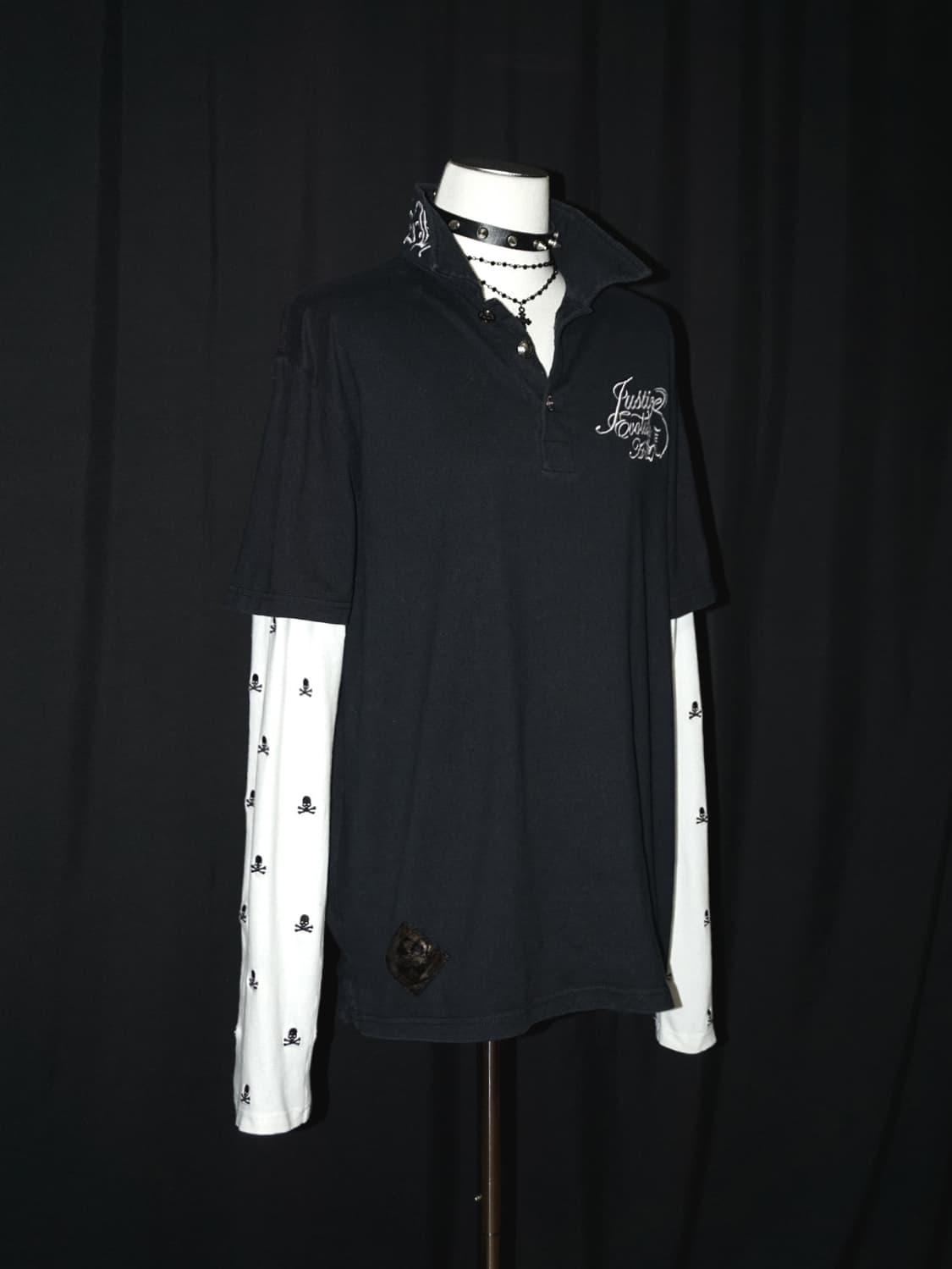 (CDS) punk layered long sleeve  상품이미지3