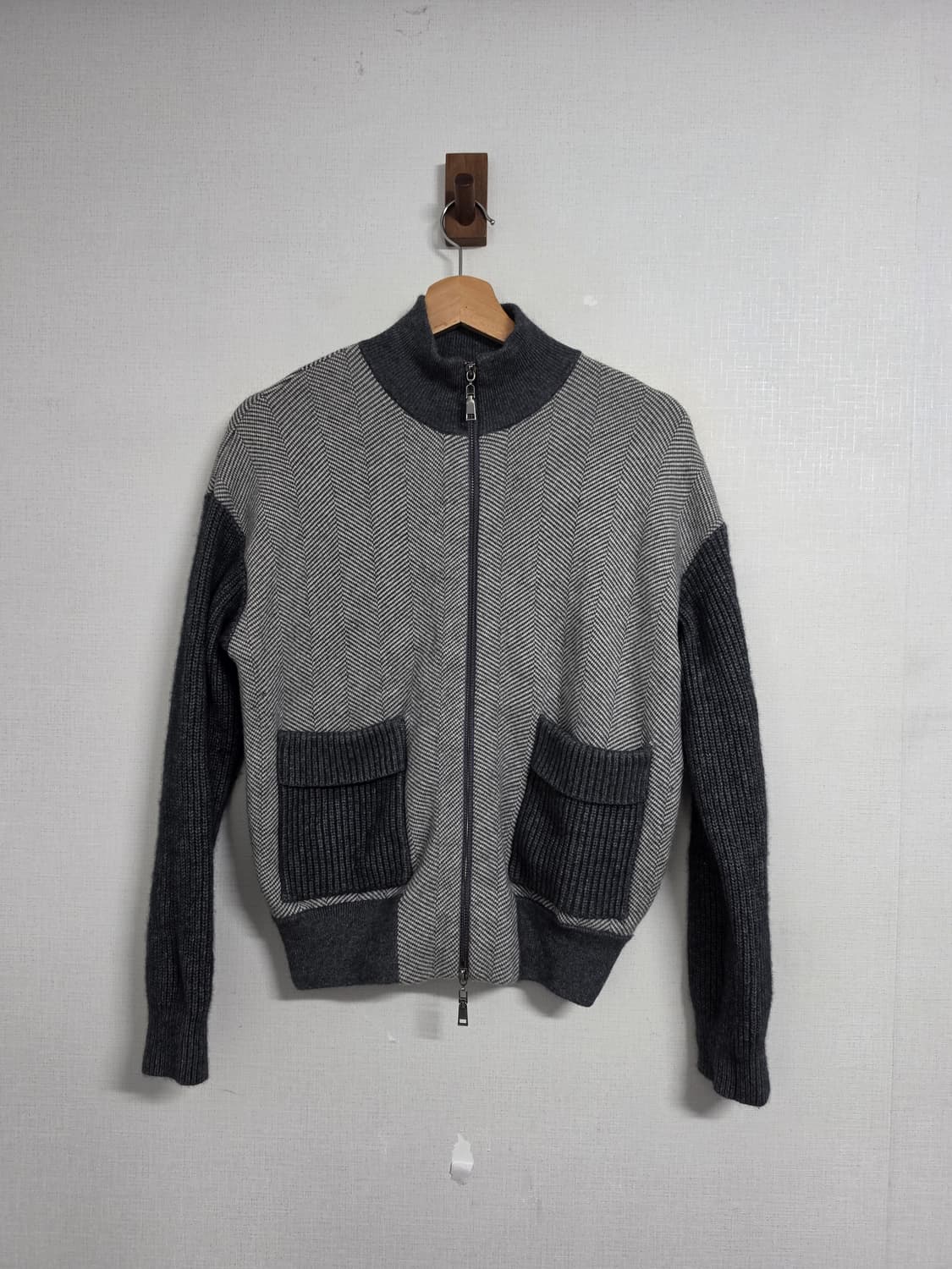 세인트존 st john  캐시미어 니트 집업 M 상품이미지1