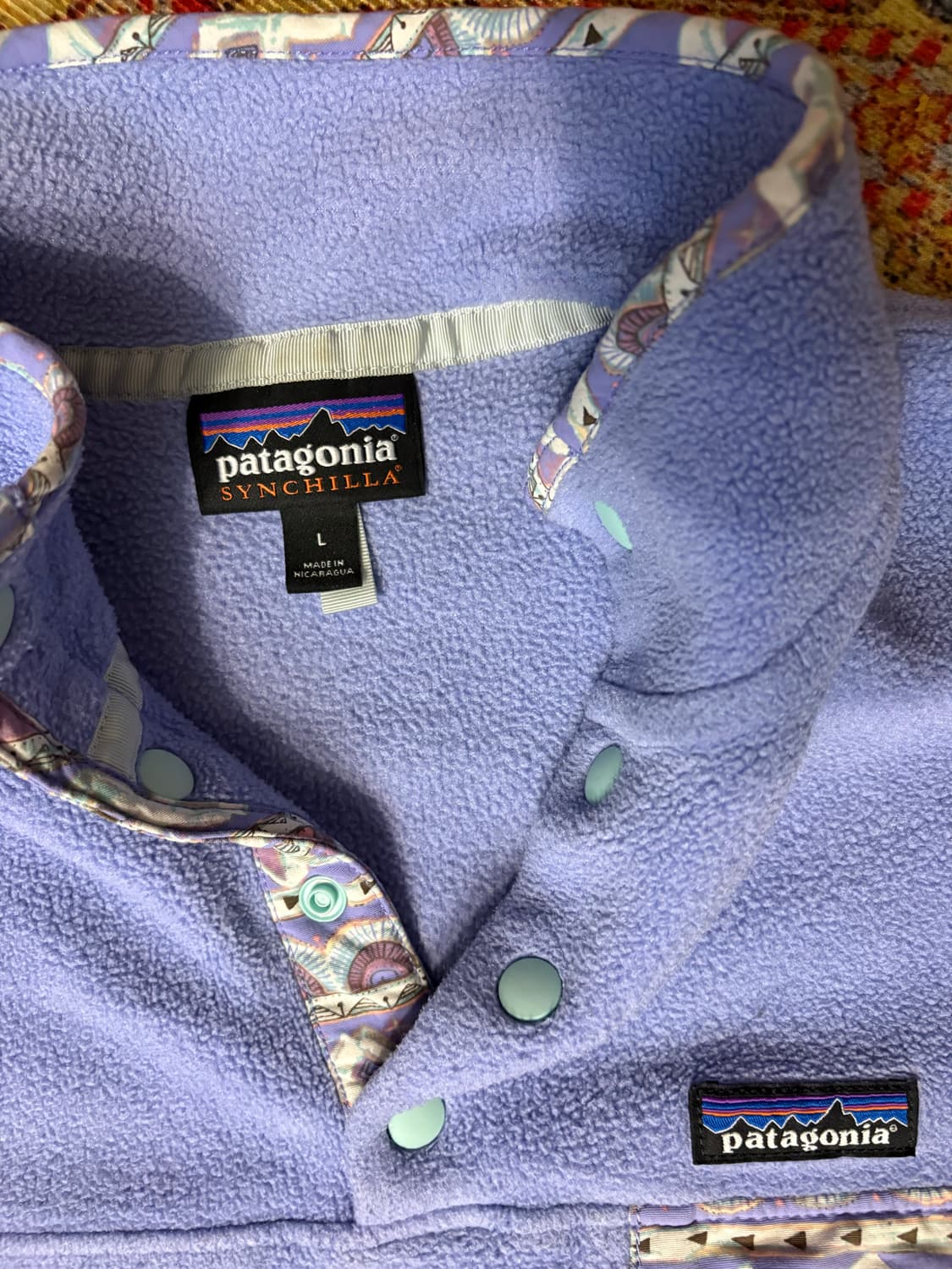 파타고니아 빈티지 신칠라 스냅 풀오버 상품이미지2