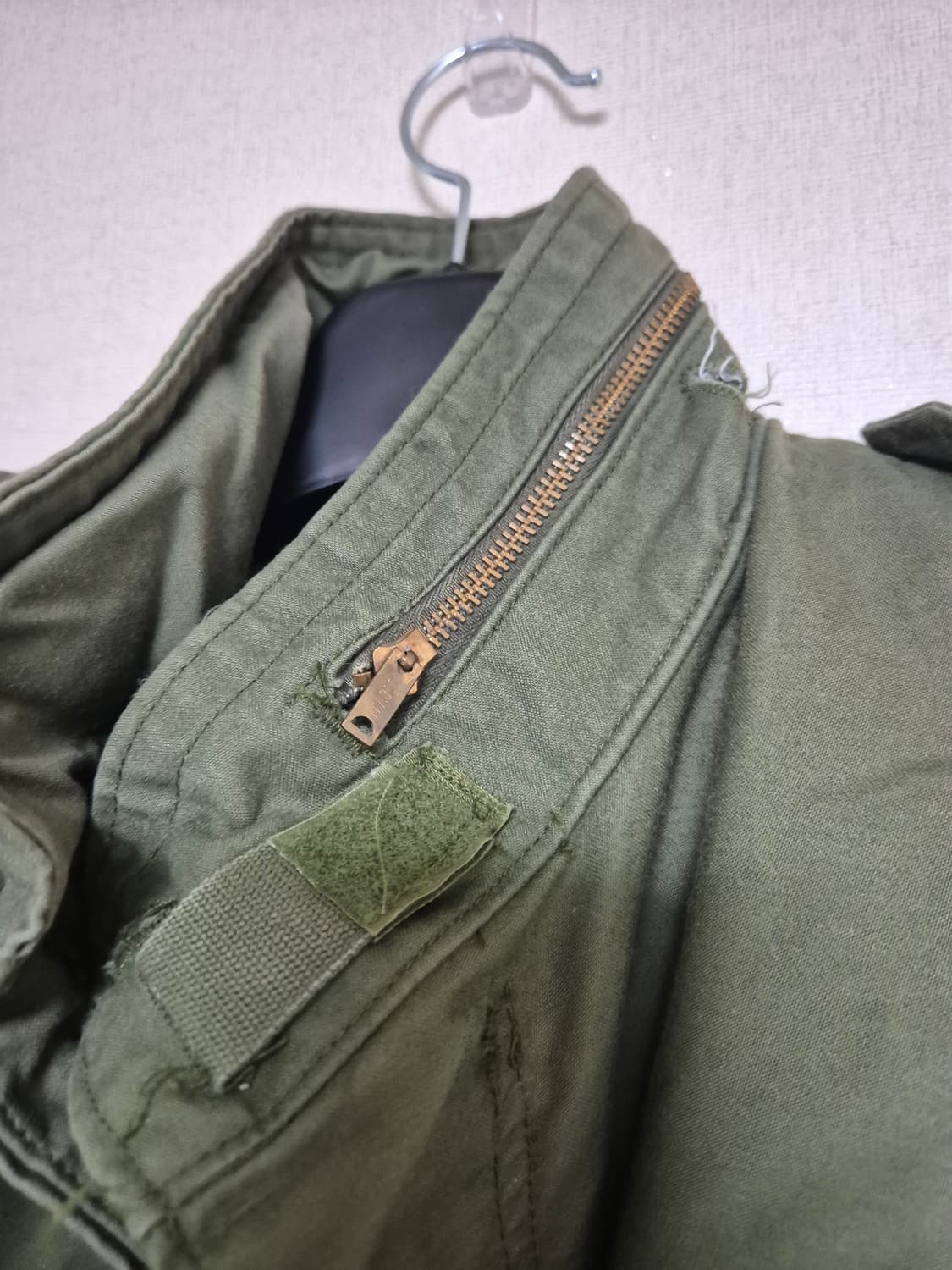 90s made in USA 알파 민수용 M65 필드자켓 M/R 상품이미지4