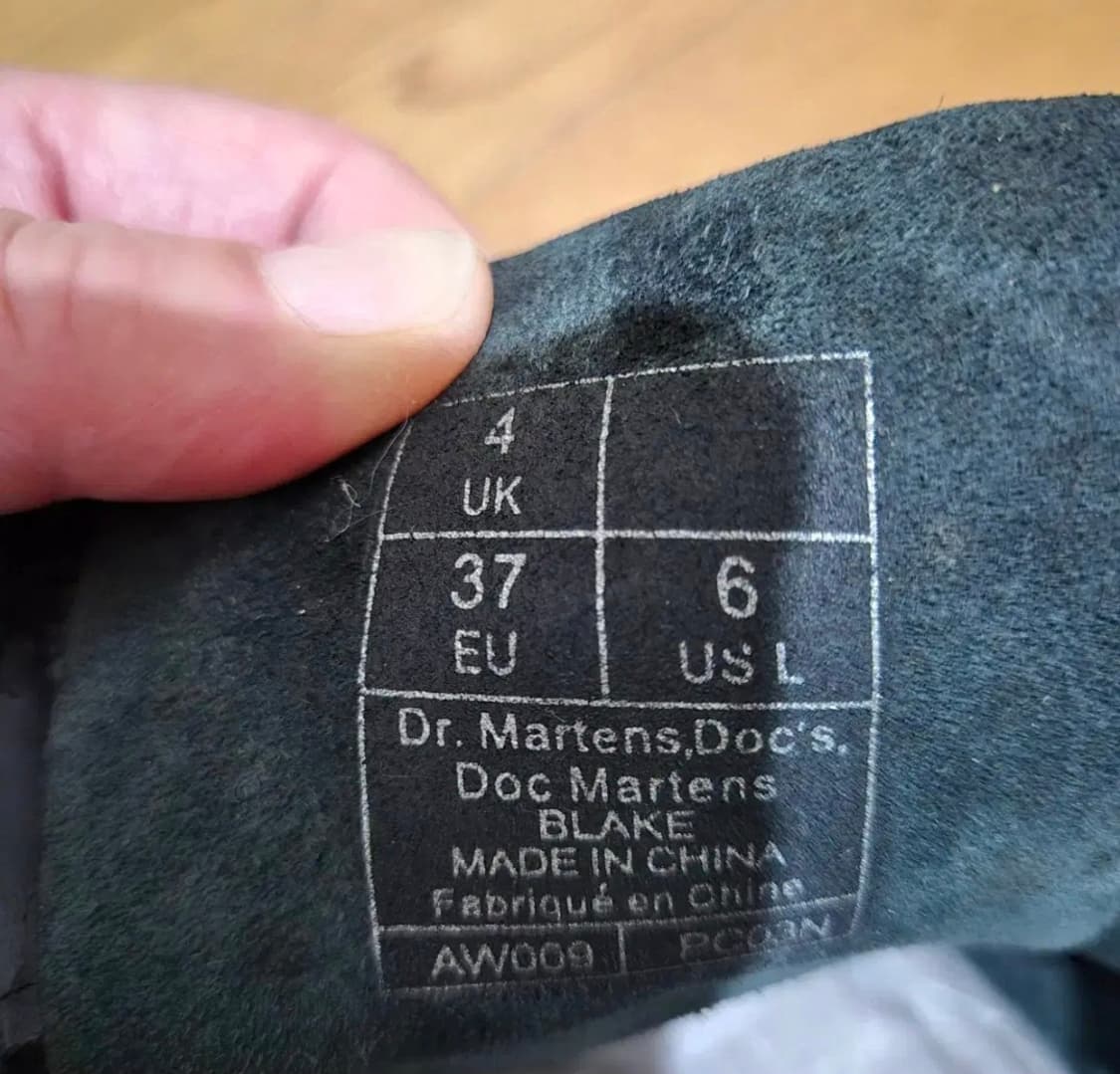 닥터마틴 블레이크 버클 부츠 블랙 색상 UK4(235) 상품이미지6