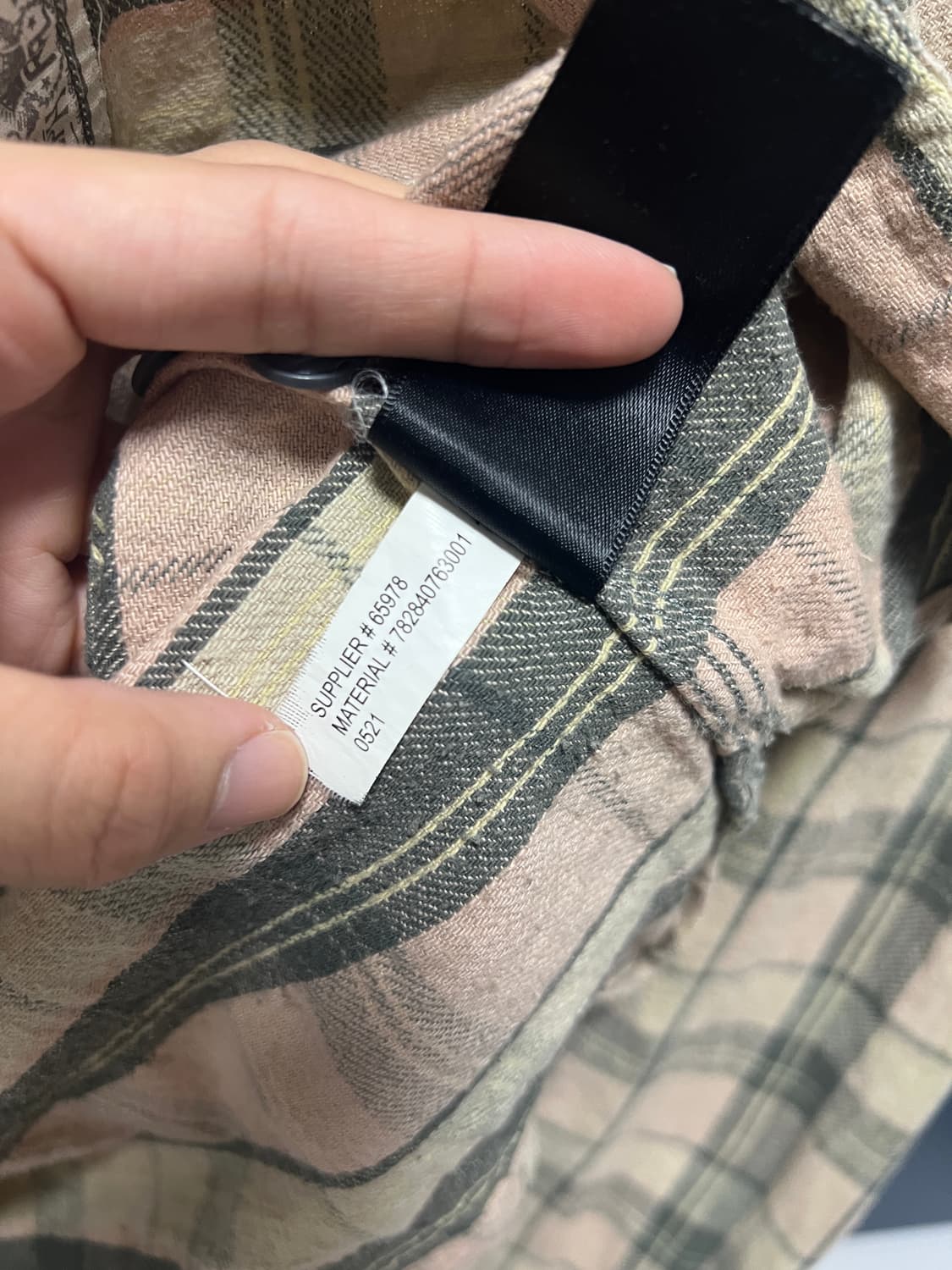 택포17) RRL 더블알엘 플래드 트윌 플란넬 워크셔츠 M 상품이미지5