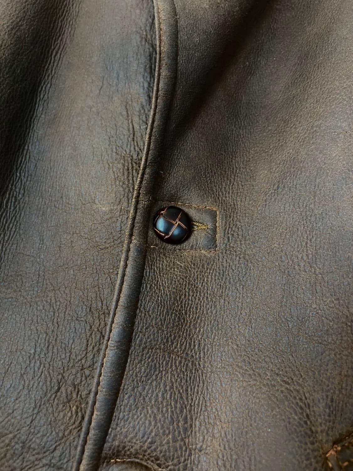 [USA]쇼트 쉽스킨 시어링 자켓 상품이미지5