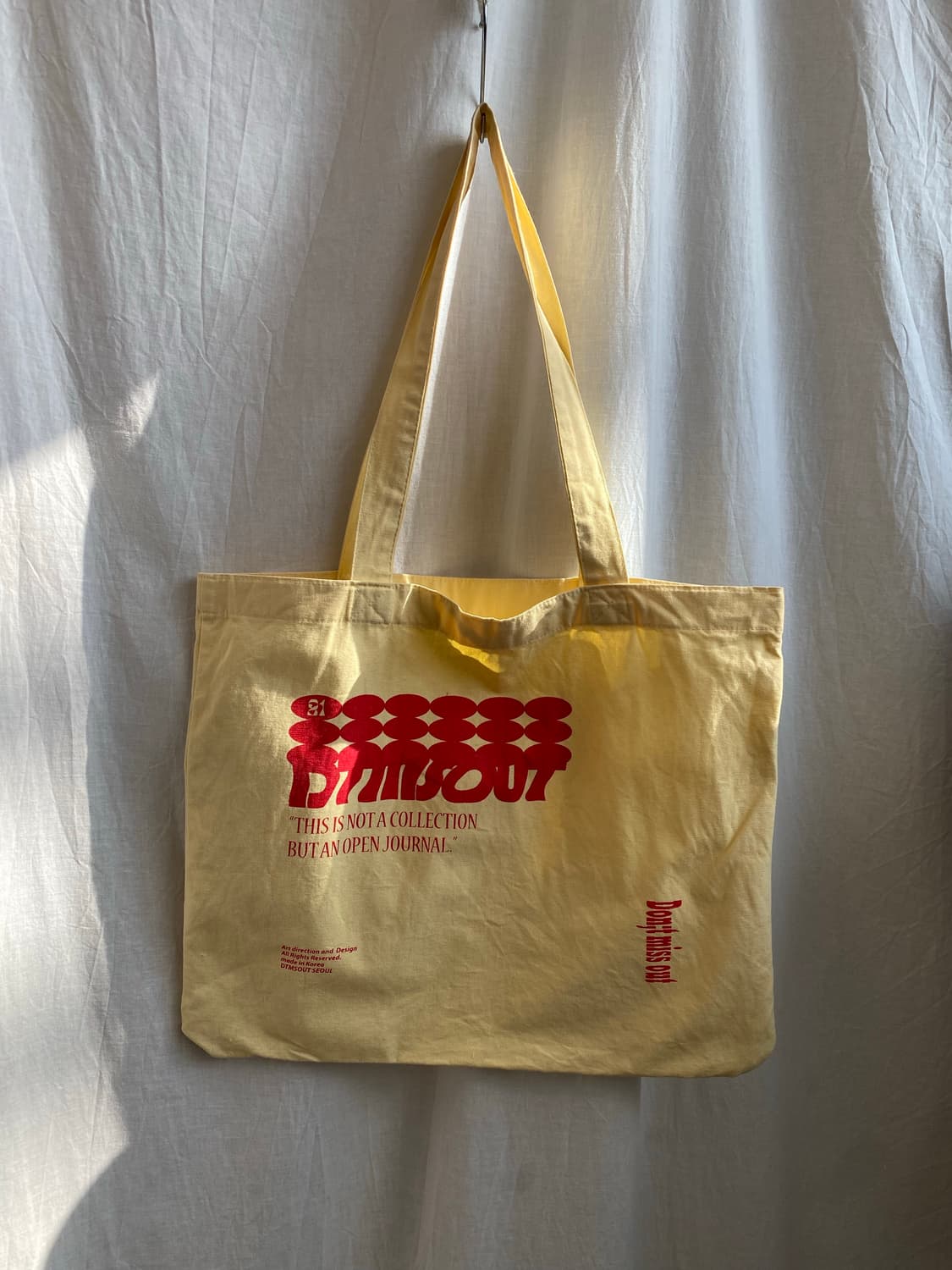 옐로우 에코백  상품이미지1