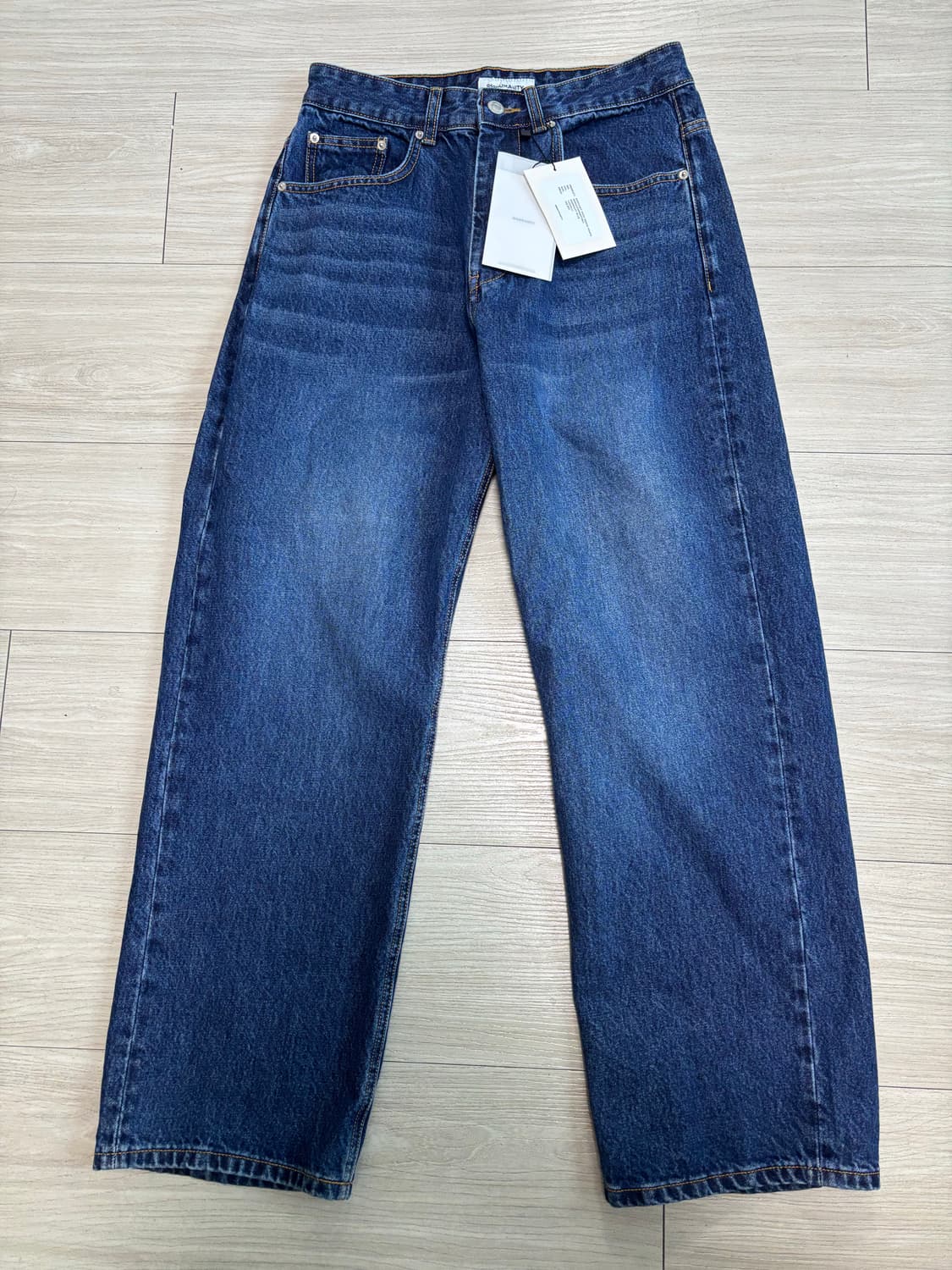 999휴머니티 에브리데이 와이드 데님 팬츠 1사이즈 상품이미지1