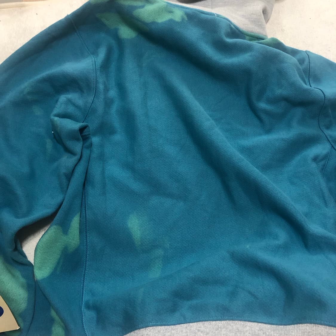 챔피온 청록색 올드스쿨 후디 L 상품이미지2