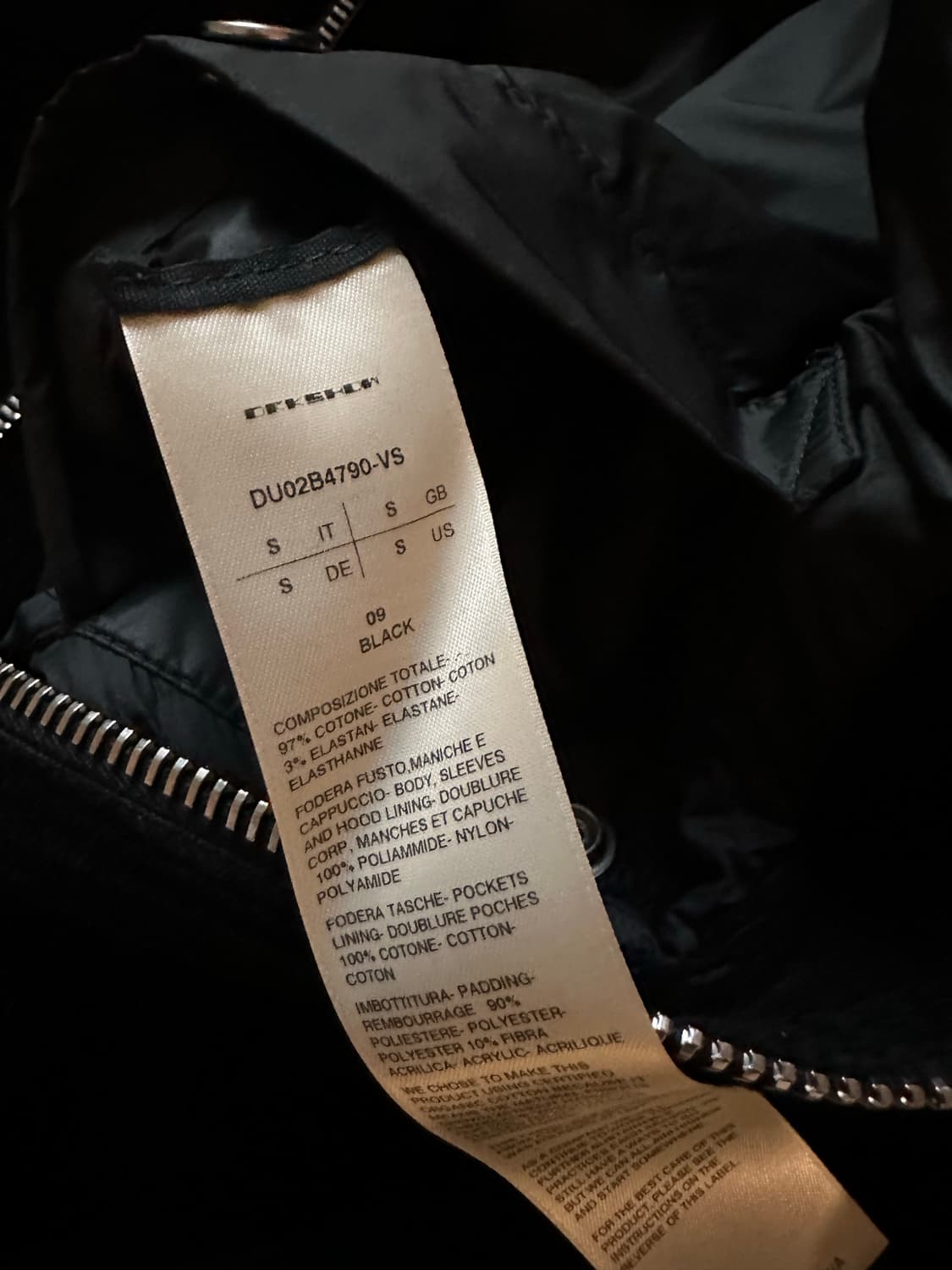 릭오웬스 / 피터 후디드 패딩 / S 상품이미지3