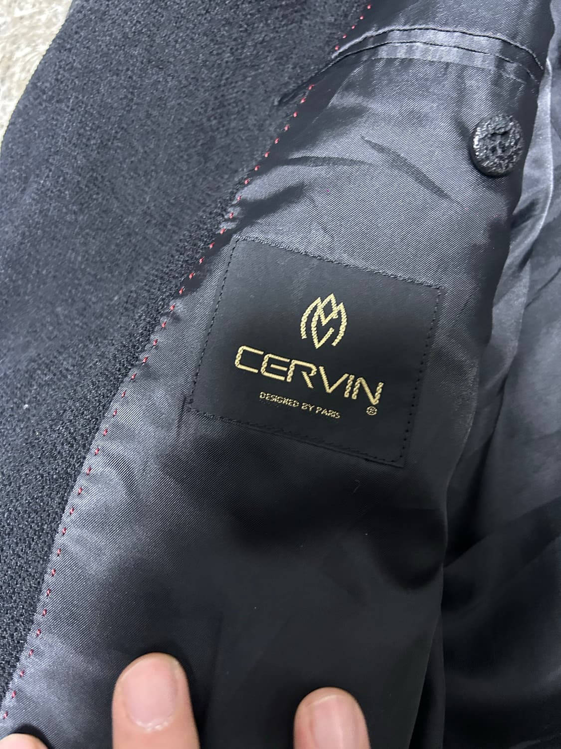 일제 CERVIN 코듀로이 블레이저 사이즈 110 상품이미지4