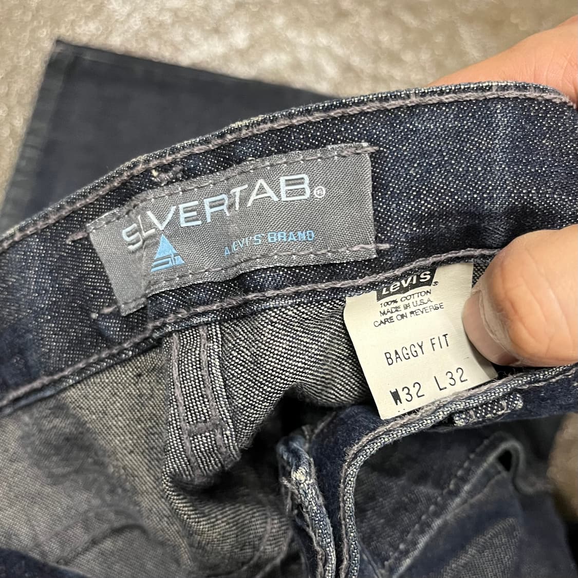 00s Levis 실버탭 배기 팬츠 (32”) 상품이미지6